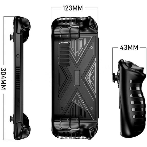 Game Console Silicone Cover Protector Grip Shell Case Steam Deck, Anti-Scratch - Picture 8 of 10
